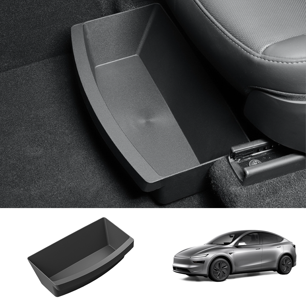 Underseat Organizer for Tesla Model Y 2021+: Premium Storage Solution for Front Row - Evooor