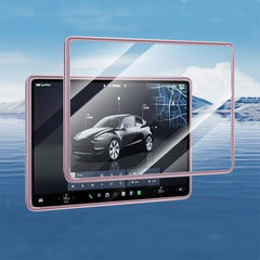 All-in-One Central Screen Tempered Glass & Frame Cover for Tesla Model 3/Y - Evooor