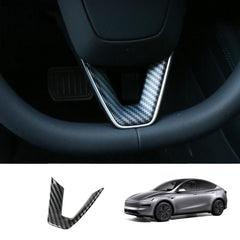 Steering Wheel U-Shaped Cover for Tesla Model Y Juniper 2025+ - Evooor