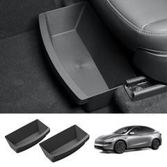 Underseat Organizer for Tesla Model Y 2021+: Premium Storage Solution for Front Row - Evooor