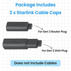 Dust Proof Cable End Protectors for Starlink Gen 2 - Evooor