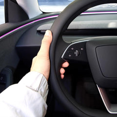 Premium Ventilated Steering Wheel Cover for Tesla Model Y Juniper 2025+ - Evooor