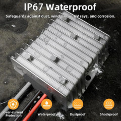 12V/24V to 57V Power Supply Adapter with DC Plug for Starlink Gen 3 - Evooor