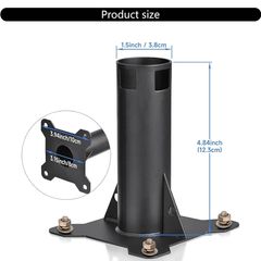Heavy-Duty Carbon Steel Roof Mount for Starlink Gen 2 Dish - Evooor
