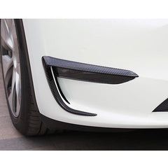 Tesla Model Y Fog Light Canards Fog Lamp Overlays Protective Film Covers (1 Pair) (2020-2023) - Evooor