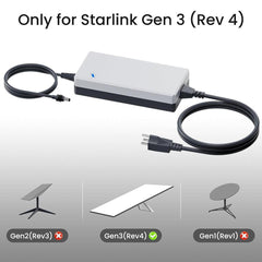 195W AC Power Adapter Replacement for Starlink Gen 3 - Evooor