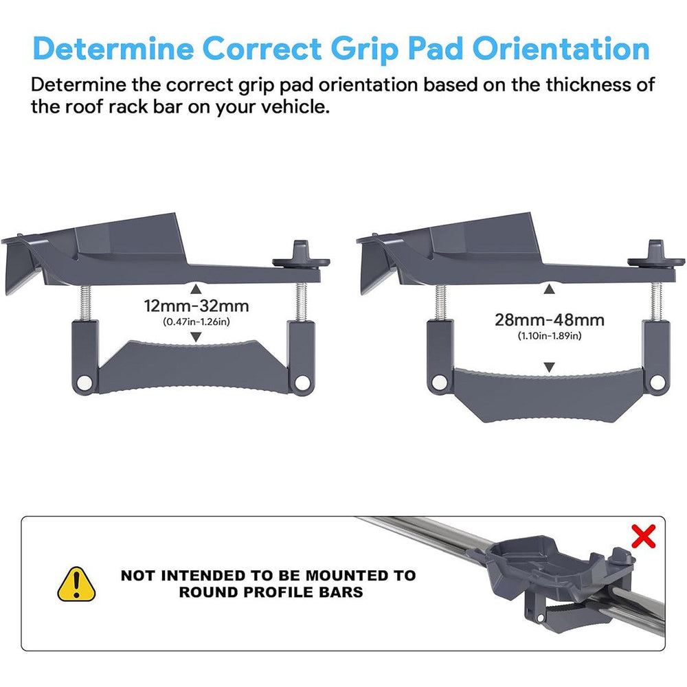 Roof Rack Mobility Square Pole Mount for Starlink Mini - Evooor