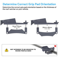Roof Rack Mobility Square Pole Mount for Starlink Mini - Evooor