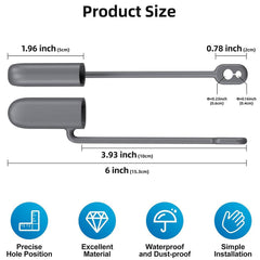 Waterproof Silicone Cable End Caps for Starlink Gen 3/Gen 2 (2 Pcs) - Evooor