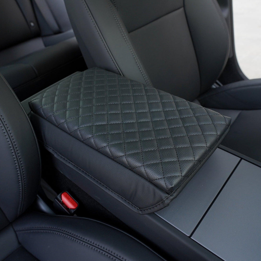 2024 Model 3 Highland Armrest Cover PU Leather for Tesla - Evooor