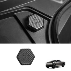 Windshield Washer Fluid Filler Cap Cover (Carbon Fiber Pattern ABS) for Tesla Cybertruck - Evooor