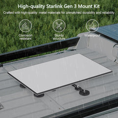 Adjustable Magnetic Roof Mounting Kit for Starlink Gen 3 - Evooor