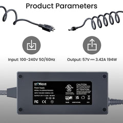 195W AC Power Adapter Replacement for Starlink Gen 3 - Evooor