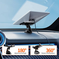 Adjustable Suction Cup Mount with 360-Degree Rotation for Starlink Mini Internet Receiver - Evooor