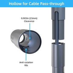 Aluminum Pipe Mount Adapter for Starlink Gen 2 Dish - Evooor