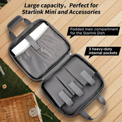 Portable Carrying Bag for Starlink Mini Satellite Internet Dish & Accessories - Evooor
