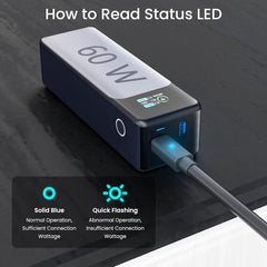 USB C to DC Power Cable with Indicator Light for Starlink Mini - Evooor