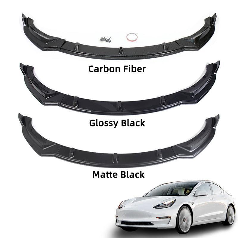Model 3 Front Bumper Lip Kit For Tesla (2017-2023) - Evooor