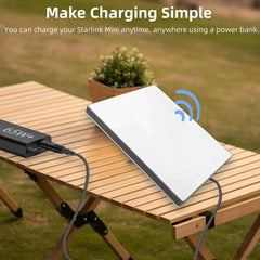 USB-C to DC Power Adapter Cable for Starlink Mini - Fast Charging Solution - Evooor