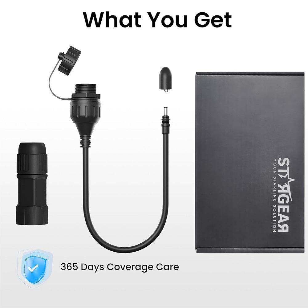 Waterproof USB-C Adapter for Starlink Mini - Fits All USB-C Cables - Evooor