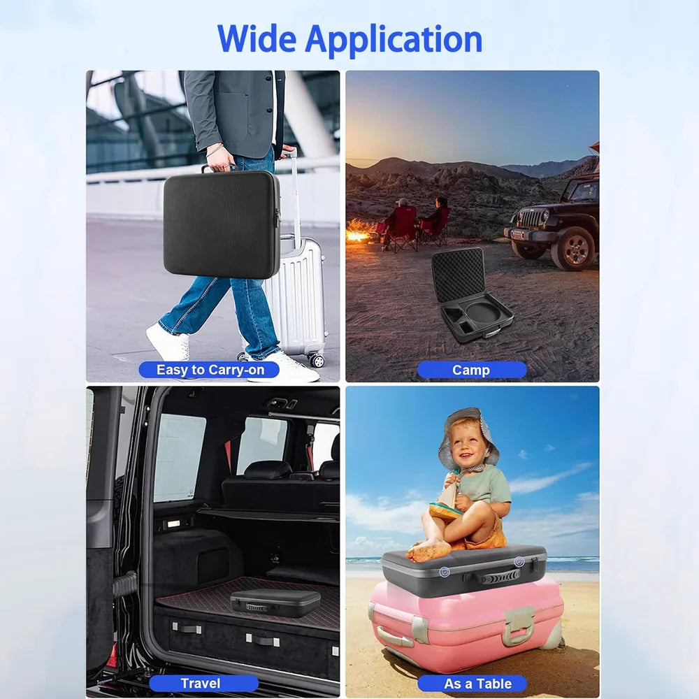 Protective EVA Case for Starlink Mini: Shockproof Travel Organizer - Evooor