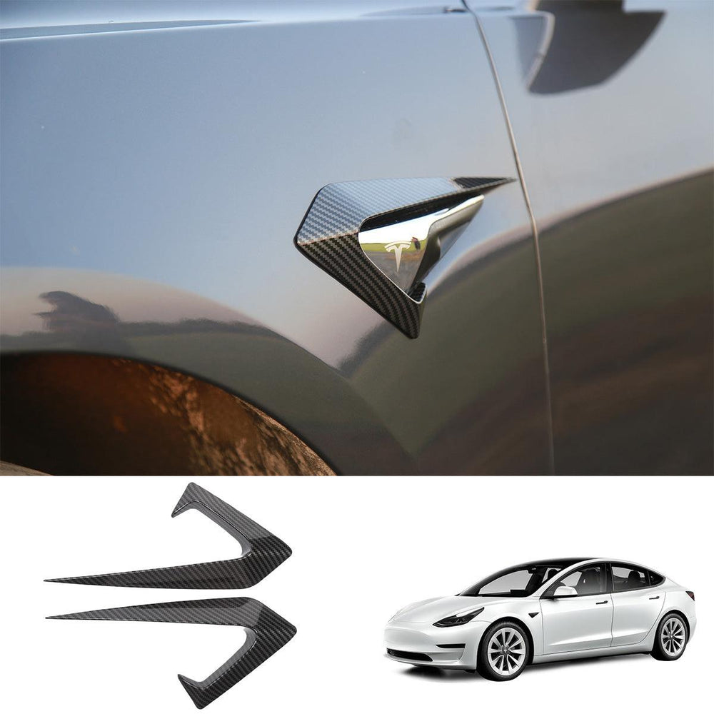 Turn Signal Covers & Blades for Tesla Model 3(2021-2023) - Evooor
