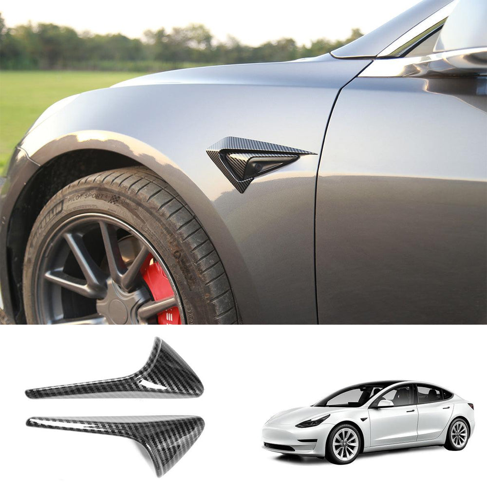 Turn Signal Covers & Blades for Tesla Model 3(2021-2023) - Evooor
