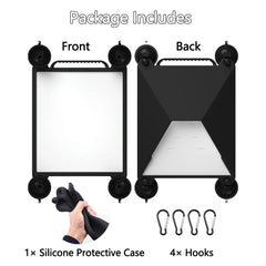Protective Silicone Case with Suction Cup Mount for Starlink Mini - All-in-One Solution for Securely Mounting Your Device - Evooor