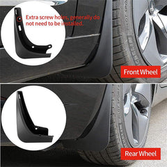 Model Y Mudflaps Splash Guards MudGuards Mud Flaps Fender Car Protect 4 PCS for Tesla (2020-2023) - Evooor