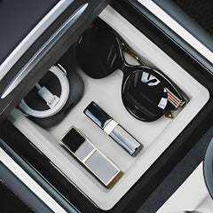 Model 3/Y Double-layer Organizer - Sliding Center Console Tray for Tesla(2021-2023) - Evooor