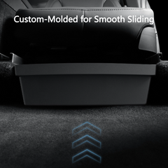Underseat Organizer for Tesla Model Y 2021+: Premium Storage Solution for Front Row - Evooor