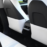 Premium Seat Kick Protection Cover Set for Tesla Model 3/Y - Rear Seat Side Guards for Ultimate Interior Protection (2 Pieces) - Evooor