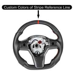 Performance Upgrade: Carbon Fiber Steering Wheel for Tesla Model 3/Y - Evooor
