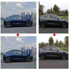 Model 3/Y Complete Chrome Delete Kit (10 Pcs) For Tesla(2017-2023) - Evooor