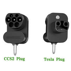 CCS2 to Tesla Model 3/X/Y/S AC+DC Charging Adapter - Electric Vehicle Charger Solution - Evooor