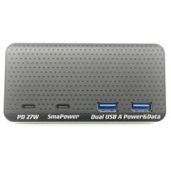 Model 3/Y/S/X USB Hub 4-In-1 Center Console Adapter for Tesla(2021-2023) - Evooor