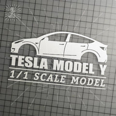 Model 3/Y/S/X Don't Touch My Car Humorous Decorative Sticker For Tesla - Evooor