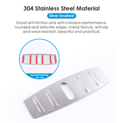 Durable Stainless Steel Front Trunk Cover for Model 3 with Enhanced Protection - Evooor