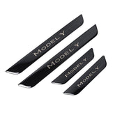 Tesla Model Y Door Sill Covers Vinyl Wrap Protector (2020-2023) - Evooor