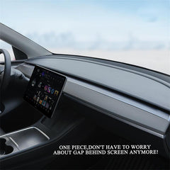 Model 3/Y Dashboard Center Console Scratch Resistant Protector- Sticker Scratch Resistant Side Edge Protector For Tesla(2017-2023) - Evooor