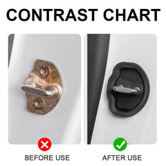 Tesla Model 3/Y Door Lock Latches Cover Fit Noise Reduction 4PCS - Evooor