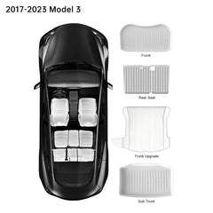 Model 3/Y TPE Frunk & Trunk Cover For Tesla ( 2017-2023) - Evooor