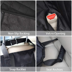 Protective Waterproof Rear Car Seat Cover for Tesla Models - Pet-Friendly Auto Accessories - Evooor