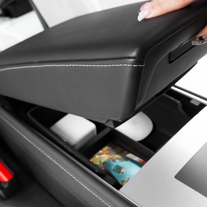 Tesla Model 3/Y Central Armrest Storage Box Accessories Console Holder Glove Organizer - Evooor