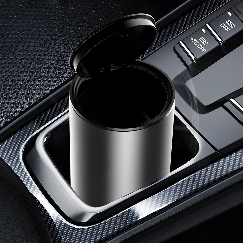 Model 3/Y/S/X Alloy Cupholder Trashcans Applicable for Tesla (2012-2024) - Evooor