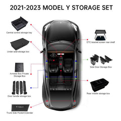 Model Y Organizer Set for Tesla2021-2023 - Evooor