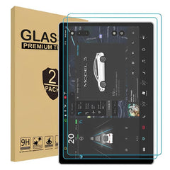 Model S/X Tempered Glass Screen Protector for Tesla (2021-2023) - Evooor
