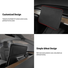 Protective Dust Cover for Tesla Model 3/Y Central Control Display - Premium Quality Screen Protector - Evooor