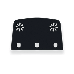 Tesla Model 3/Y Flannel Dashboard Cover Front - Dashboard Cover with Heat Insulation for Model 3/Y (2017-2023) - Evooor