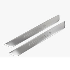 Tesla Model 3 Front / Real Door Sill Cover Protector (4 pcs) (2017-2023) - Evooor